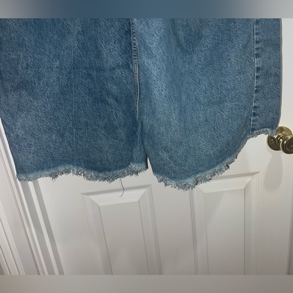 Free People Ollie Jeans, NEW, size 29, We the Free Wide leg distressed - Picture 7 of 8